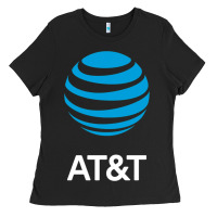 Black At&t Ladies Tee - ArtChic