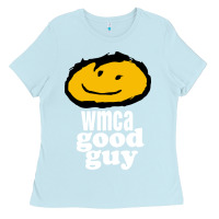 Baby Blue wmca good guy Ladies Tee - ArtChic