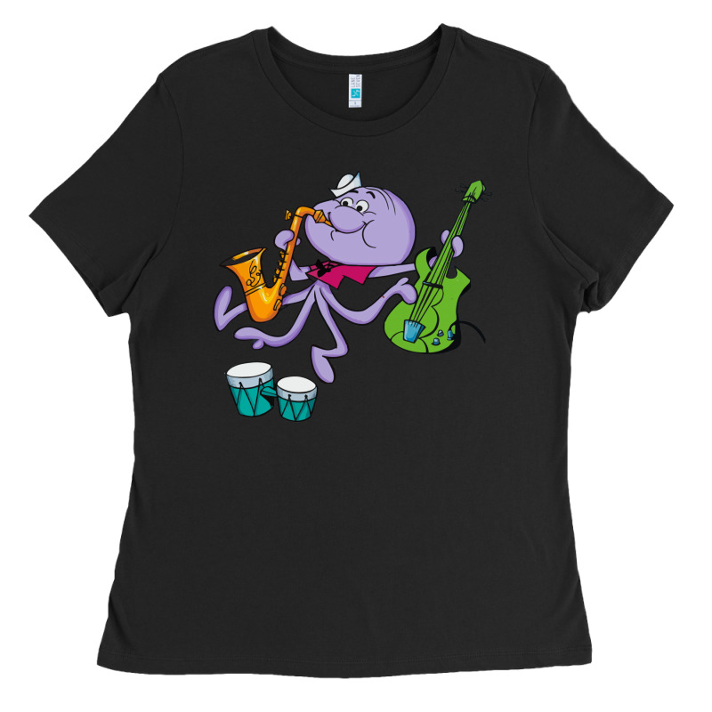 Squiddly Diddly Ladies Tee by ArtChic | Teevron