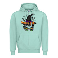 Seafoam witchy gigi Zipper Hoodie - RacoonDesign
