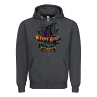 Smoke witchy gigi Zipper Hoodie - RacoonDesign