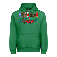 Emerald American babe Urban Hoodie - AdoDesignShop