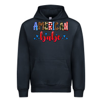 Navy American babe Urban Hoodie - AdoDesignShop