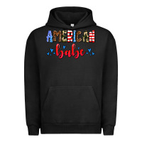 Pigment Black American babe Urban Hoodie - AdoDesignShop