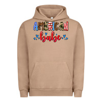 Pigment Burro American babe Urban Hoodie - AdoDesignShop