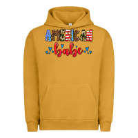 Pigment Peanut Butter American babe Urban Hoodie - AdoDesignShop