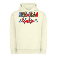 Pigment Pistachio American babe Urban Hoodie - AdoDesignShop
