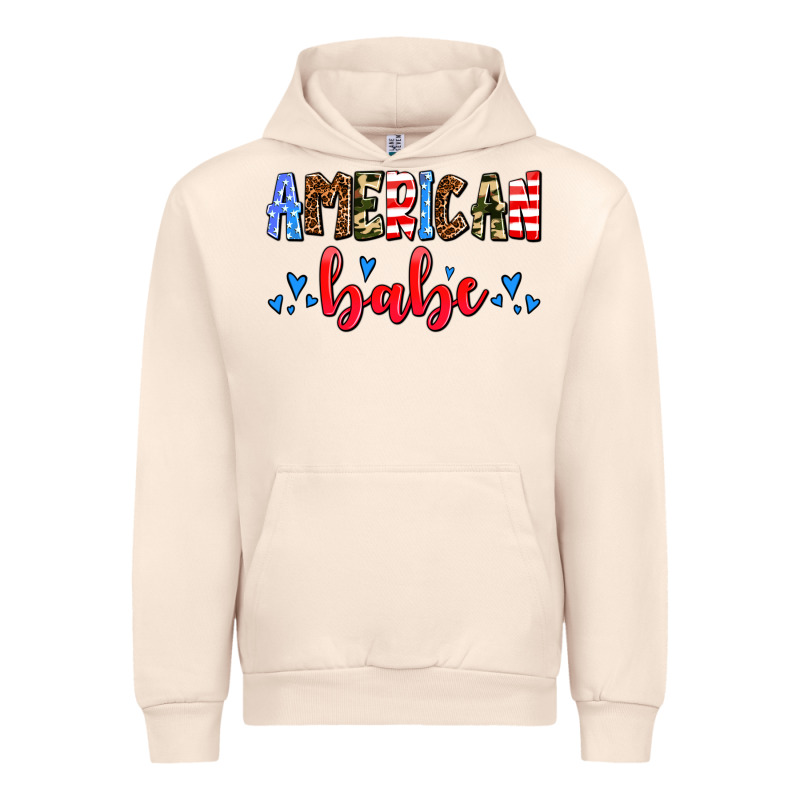 American Babe Urban Hoodie by AdoDesignShop | Teevron