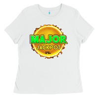 Major Jackpot Design - Pokie Designs Ladies Tee | Teevron