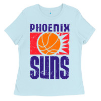 Baby Blue vintage suns 1968 Ladies Tee - ArtChic