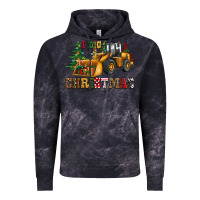Cloud Black i dig christmas bulldozer Vintage Hoodie - CowGirlArtShop