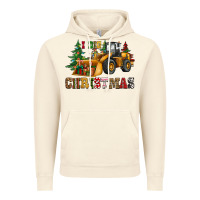 Vintage Artic i dig christmas bulldozer Vintage Hoodie - CowGirlArtShop