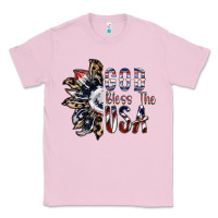 Bubblegum Pink god bless the usa Classic Tee - SublimationCraftShop