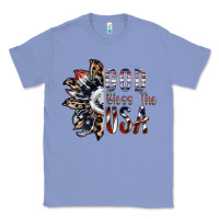Colony Blue god bless the usa Classic Tee - SublimationCraftShop