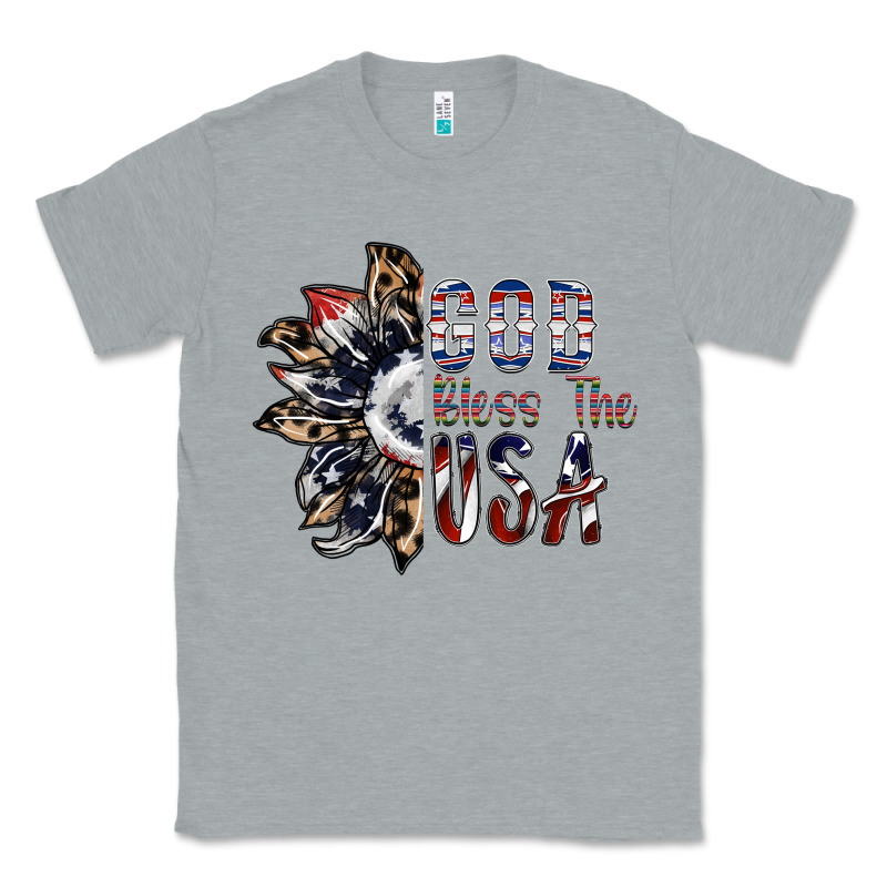 God Bless The Usa Classic Tee by SublimationCraftShop | Teevron