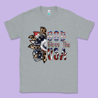 God Bless The Usa Classic Tee Designed By Sublimationcraftshop