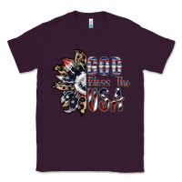 Plum god bless the usa Classic Tee - SublimationCraftShop