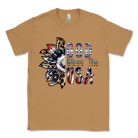 Toasted Coconut god bless the usa Classic Tee - SublimationCraftShop