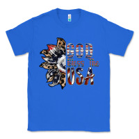 True Royal god bless the usa Classic Tee - SublimationCraftShop