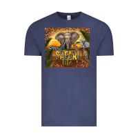 Vintage Denim safari life Vintage Tee - TumblerDesignByShophia
