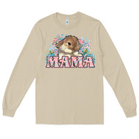 Mushroom Easter Bunny Mama  mother's day Long Sleeve Tee - HowdyJamesFarm