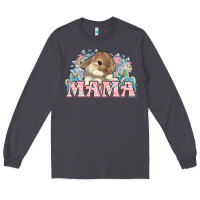 Smoke Easter Bunny Mama  mother's day Long Sleeve Tee - HowdyJamesFarm