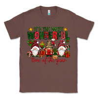 Chestnut It's the most wonderful time of the year Classic Tee - NancyCooperArtShop