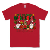 Red It's the most wonderful time of the year Classic Tee - NancyCooperArtShop