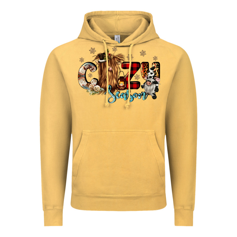 Cozy Season Vintage Hoodie by CowGirlArtShop | Teevron