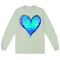 Matcha Mermaid Heart Long Sleeve Tee - Jasminsmagicworld