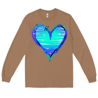 Toasted Coconut Mermaid Heart Long Sleeve Tee - Jasminsmagicworld