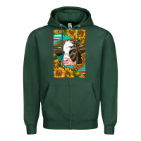 Sports Green Cute Baby Calf Zipper Hoodie - LillyAllenDesigns