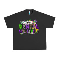 Pigment Black dental hygienest mardi gras Urban Heavy Tee - CowGirlArtShop
