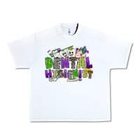 White dental hygienest mardi gras Urban Heavy Tee - CowGirlArtShop