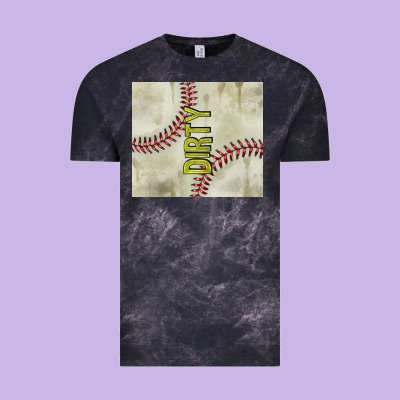 Dirty Baseball Vintage Tee Designed By Tumblerdesignbyshophia