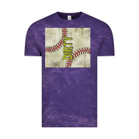 Cloud Purple dirty baseball Vintage Tee - TumblerDesignByShophia