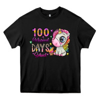 Black 100 magical days school Heavy Core Tee - SublimationCraftShop