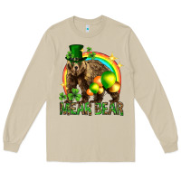 Mushroom St. Patrick's Day mear bear Long Sleeve Tee - HowdyJamesFarm