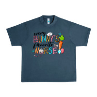 Midnight Navy Every Bunnys Favorite Nurse Urban Heavy Tee - RanaPortraitStore