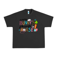 Pigment Black Every Bunnys Favorite Nurse Urban Heavy Tee - RanaPortraitStore