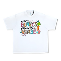 White Every Bunnys Favorite Nurse Urban Heavy Tee - RanaPortraitStore