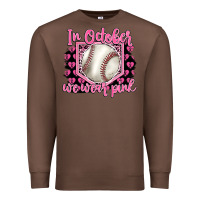 Chestnut in october we wear pink baseball Premium Sweatshirt - BarkalooDesign