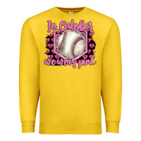 Lemon in october we wear pink baseball Premium Sweatshirt - BarkalooDesign