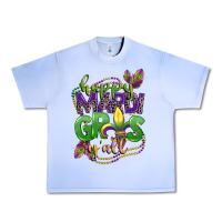 Grape Ice happy mardi gras yall Urban Heavy Tee - CowGirlArtShop