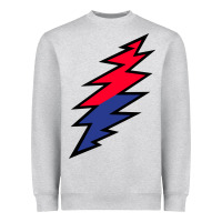 Lazy Lightning Bolt Heavyweight Sweatshirt | Teevron