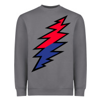 Storm Lazy Lightning Bolt Heavyweight Sweatshirt - InspiraDesign