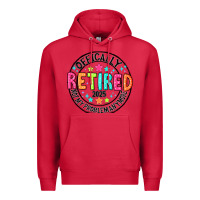 Cardinal Officially Retired 2025 not my problem anymore Premium Hoodie - CowhideDigitalArt