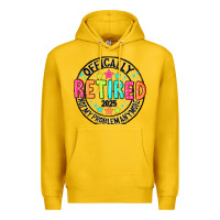 Lemon Officially Retired 2025 not my problem anymore Premium Hoodie - CowhideDigitalArt