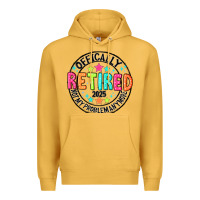 Mustard Officially Retired 2025 not my problem anymore Premium Hoodie - CowhideDigitalArt