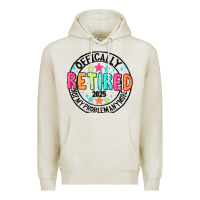 Oatmeal Heather Officially Retired 2025 not my problem anymore Premium Hoodie - CowhideDigitalArt